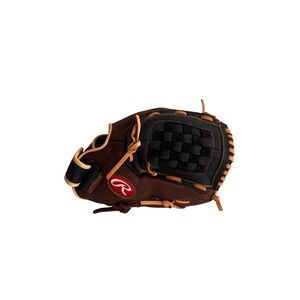 Rawlings RBG36BC 12.5 Inch Baseball Glove Brown Leather Basket Web Right Hand